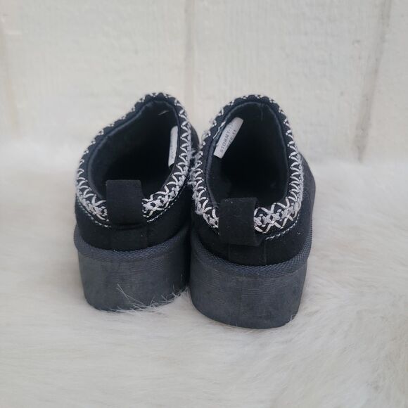 Mudd story chunky sole black slip on shoes mules girls size 11 - Picture 3 of 6